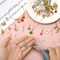 SANNIX 350Pcs Charm for Jewelry Making, Assorted Gold Enamel Charms, Mixed Bulk Antique Gold Tibetan Silver Jewelry Bangle Charm Pendants for Bracelet Necklaces Earrings Making Supplies